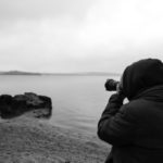 portrait en noir et blanc finistère Brennilis